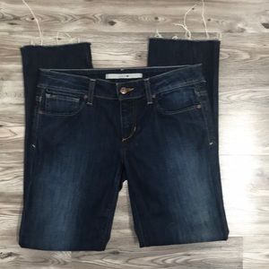 Joe’s cigarette dark denim straight leg size 26